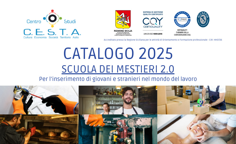 Catalogo C.E.S.T.A. 2025 - La SCUOLA DEI MESTIERI ...